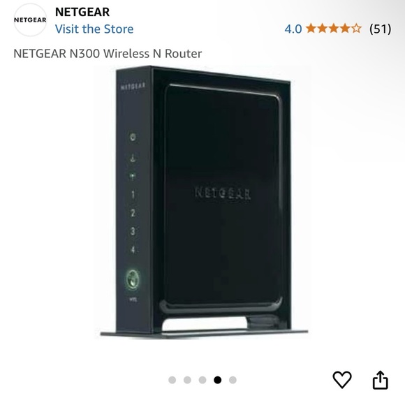 NIB Netgear N300 Wireless Router - Picture 3 of 8